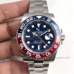 Rolex GMT Master II Pepsi Replica Wristwatch Stainless Steel Blue Dial 40MM